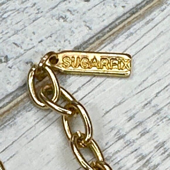 Sugarfix by baublebar Gold Tone Link Y Chain Lariat Necklace - Picture 5 of 6